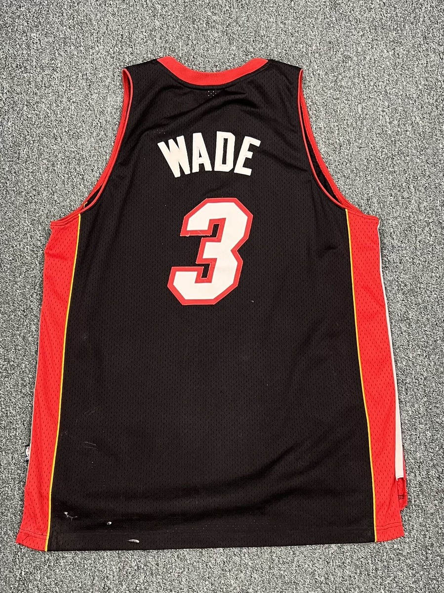 Vtg Miami Heat Dwayne Wade #3 Jersey XL+2 | eBay