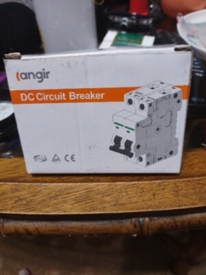 LANGIR DC Circuit Breaker 2 Poles  500V for Solar Energy System and Othe...