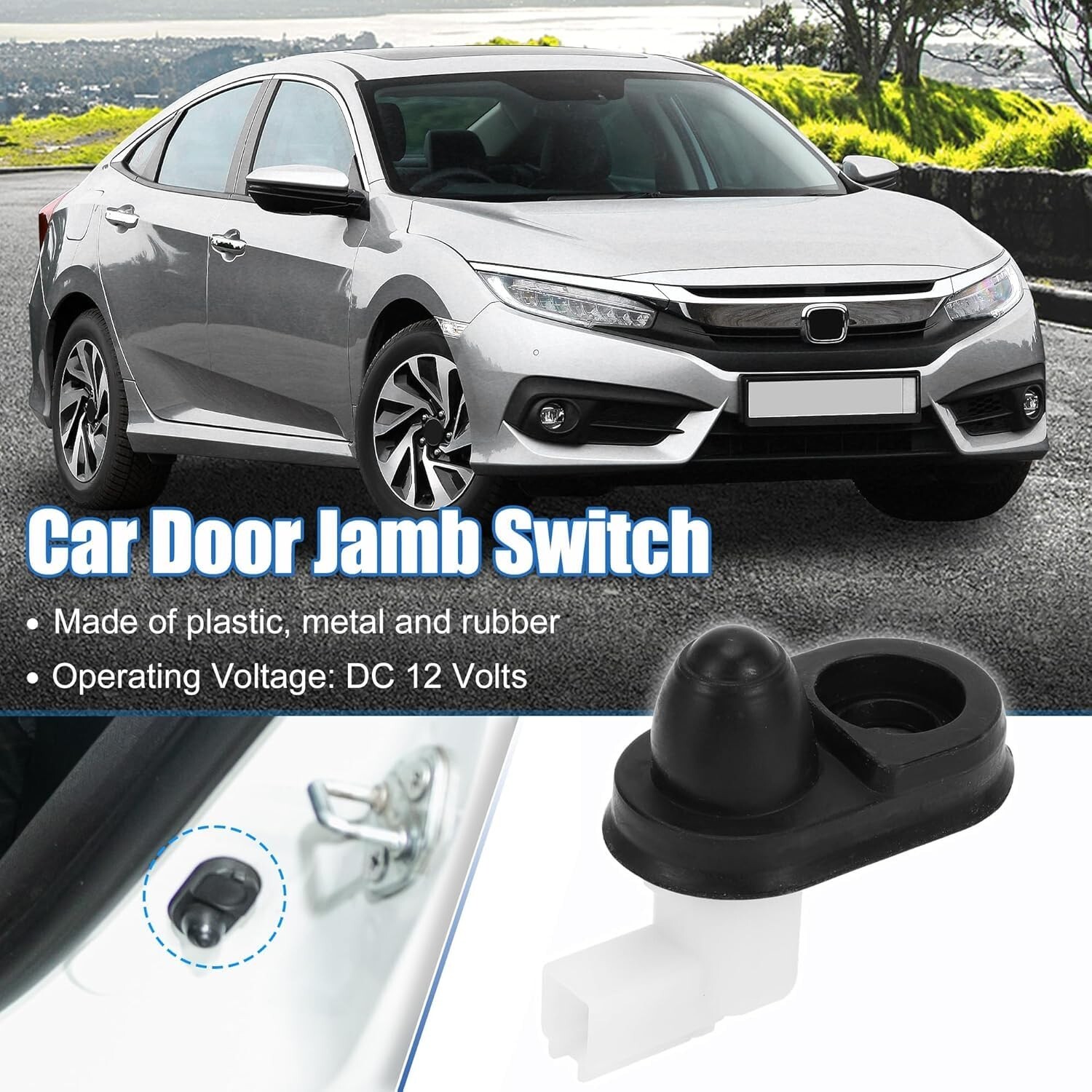 Car Automotive Light Door Jamb Switch Assembly for Honda Accord CR-V Odyssey