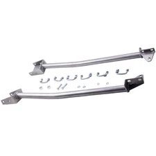 2Pcs Tubular Subframe Connector Set fits for Chevrolet Camaro 1970 1971-1981