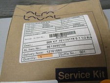 Alfa Laval 9613990106 Service Kit 761/741TR's 1-1/2" Buna