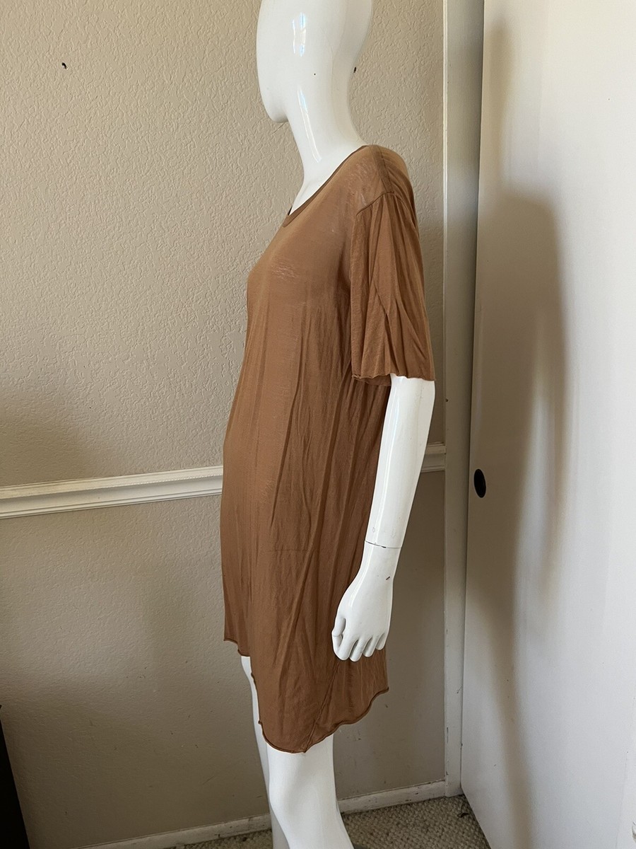 rick owens t shirt dress