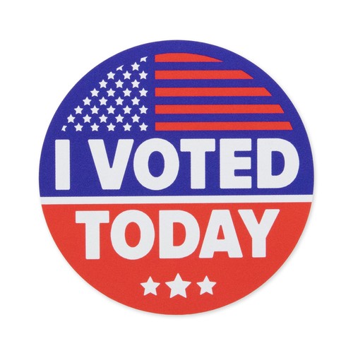 I Voted Today Stickers - Picture 2 of 4