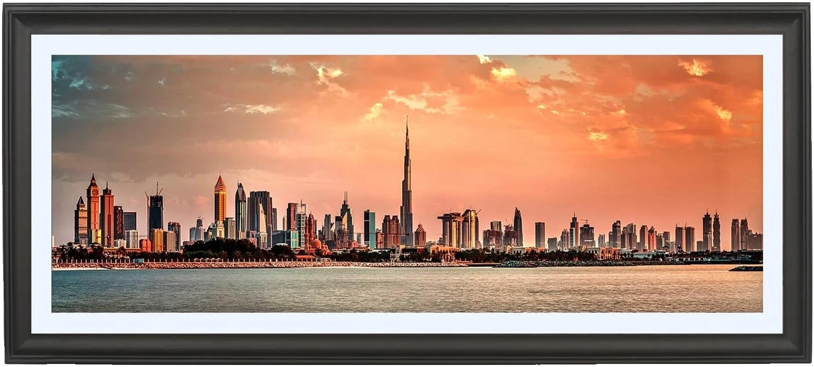 Marcos de madera del país Blanco