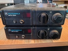 Motorola MCX100 Two-Way Radio Model MBD44EMA7A90AK Lot of 2