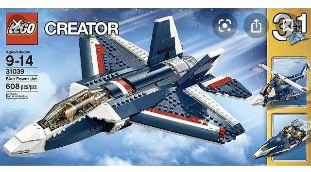 LEGO Creator 31039 Blue Power Jet
