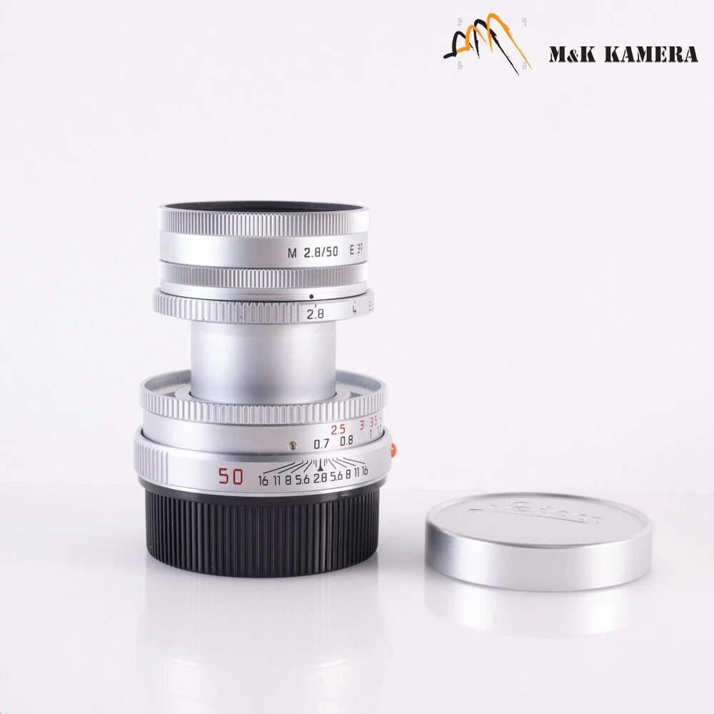 【最終値下げ】Leica Elmar 50mm f2.8 2nd エルマー Leica 50mm f2.8 Elmar-M (Silver, 11823) - Lens – Kamerastore