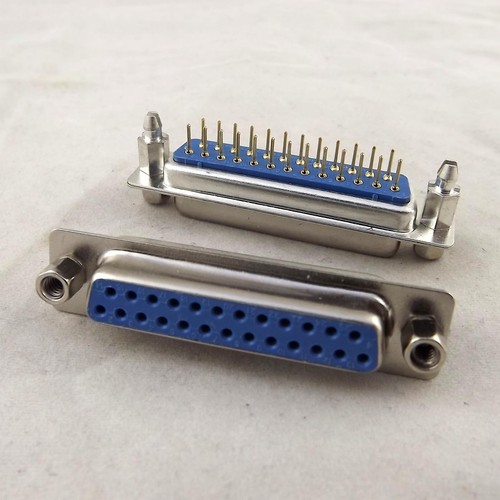 D-SUB DB25 25 Pin Female DIP PCB Solder Connector Adapter DP25 2 Rows Lock Screw - Picture 8 of 11