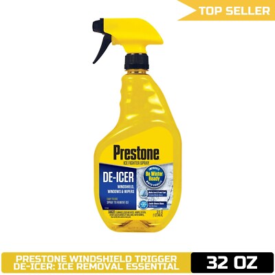 Prestone  Windshield Trigger De-Icer 32 oz