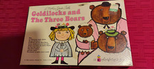 Vintage 1968 Goldilocks and the Three Bears Colorforms Set