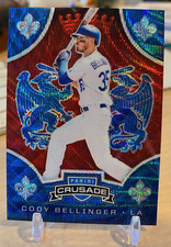 2018 Panini Chronicles Crusade Cody Bellinger Ruby Wave /199 #22 Prizm FREE SHIP