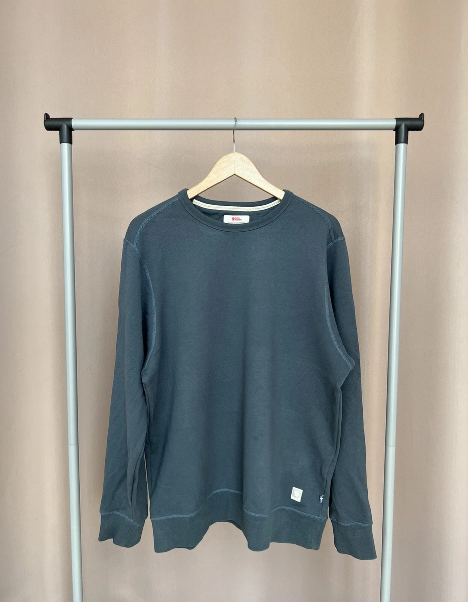 Fjallraven Greenland Sweatshirt Jumper Mens Size XL Grey Made in