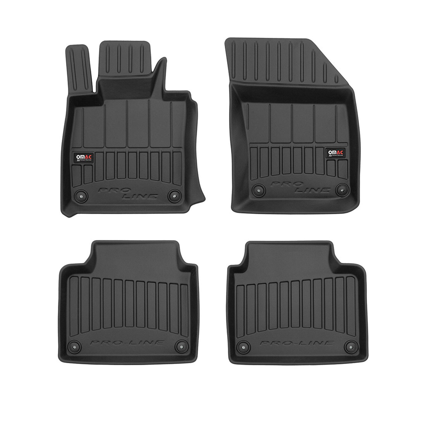 OMAC Premium Floor Mats for Volvo V90 S90 20172024 AllWeather Heavy