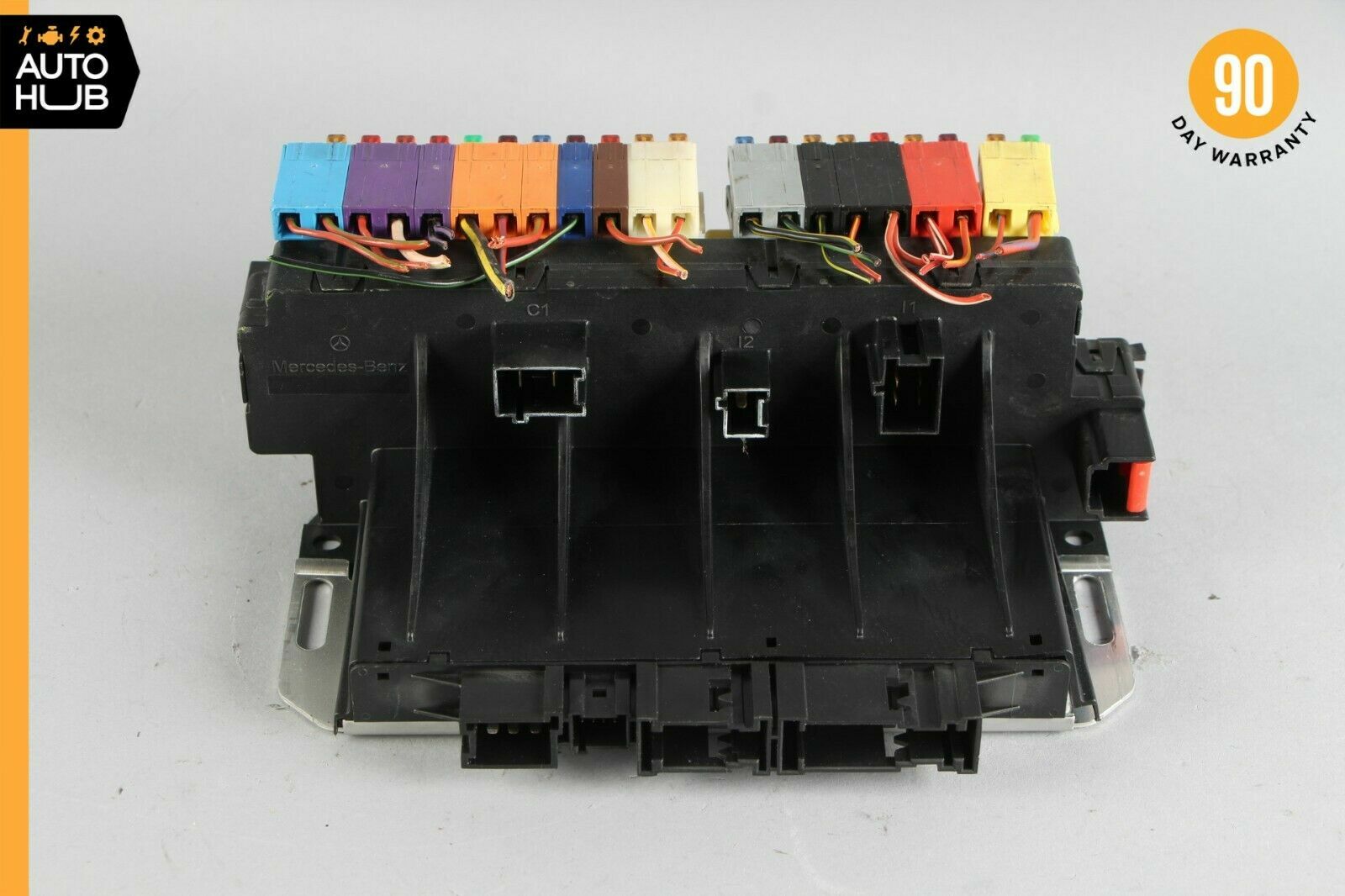 03-12 Mercedes R230 SL500 SL550 SLR Front Left SAM Fuse Box Control Module OEM