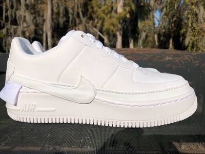 nike air force 1 jester sneakers in triple white