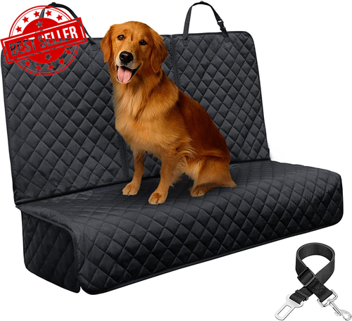 Dog Car Seat Cover,Waterproof Pet Seat Cover with Mesh Visual Window - Picture 11 of 20