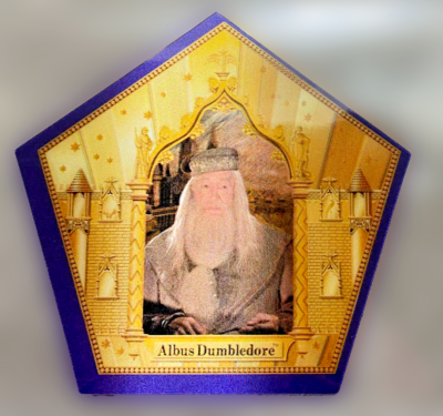 Harry Potter chocolate frog card Dumbledore USF America 2012 RARE