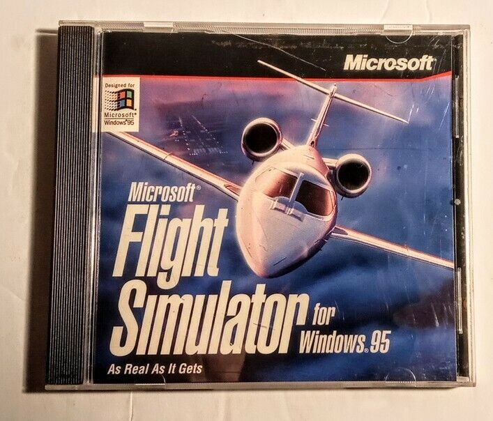 Vintage Microsoft Flight Simulator Windows 95 Version 6.0 Vintage Microsoft Flight Simulator Windows 95 Version 6.0