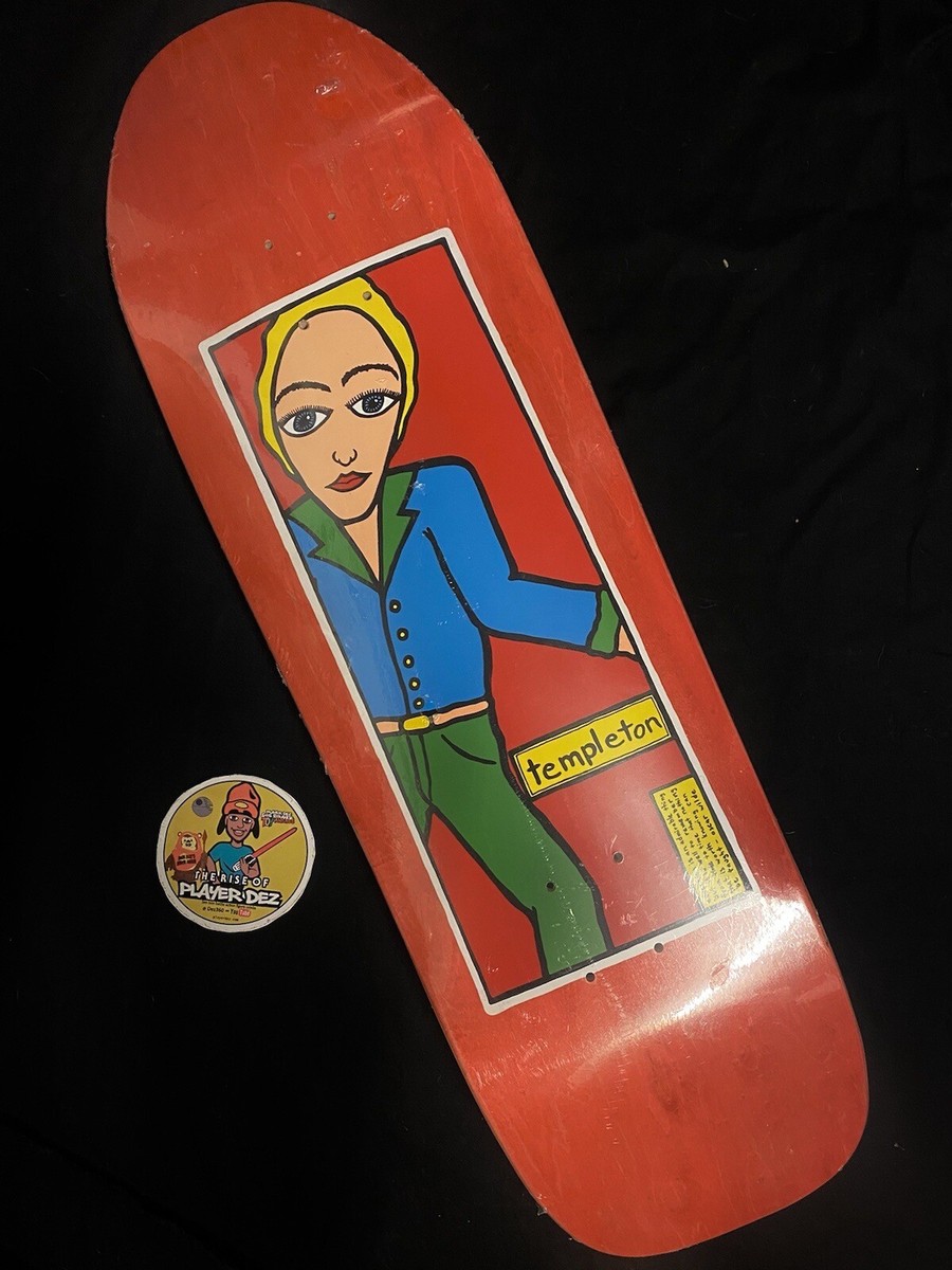 DEFORMER ED TEMPLETON【希少品】 RARE Ed Templeton New Deal Skateboard Deck Shaped Disco Man 9.7 In