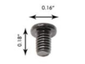 1p small Stainless Steel Screw, USED