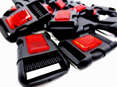 Durable Buckle Push Release For 1'', 25mm Wide Webbing For Strap Belt Pack Bag