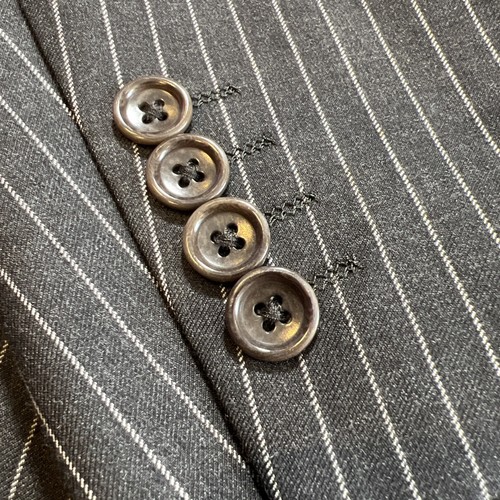 RACING GREEN Charcoal Pure Wool Super 100s 2 Piece Suit C44R W38 L32 - Picture 16 of 22
