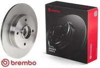 2X Bremsscheibe Brembo 08951227 2 Bremsscheiben