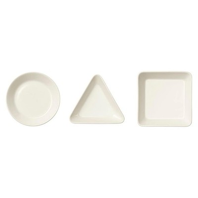 Iittala Teema Mini Servierset 3-tlg Weiß Schalen Teller Porzellan Design NEU OVP
