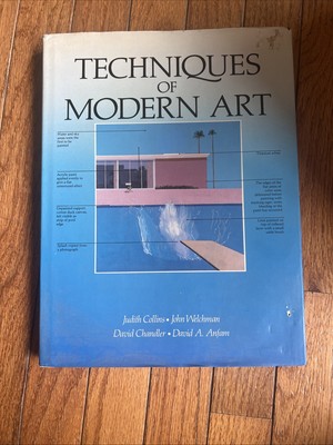 Vintage Techniques of Modern Art by A. Callen & Judith Collins (1983, Hardcover)