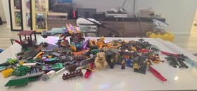 MIXED LEGO CITY: Jungle Air Drop Helicopter (60162) KAYAK MINIFIGURE BLOCKS TIRE