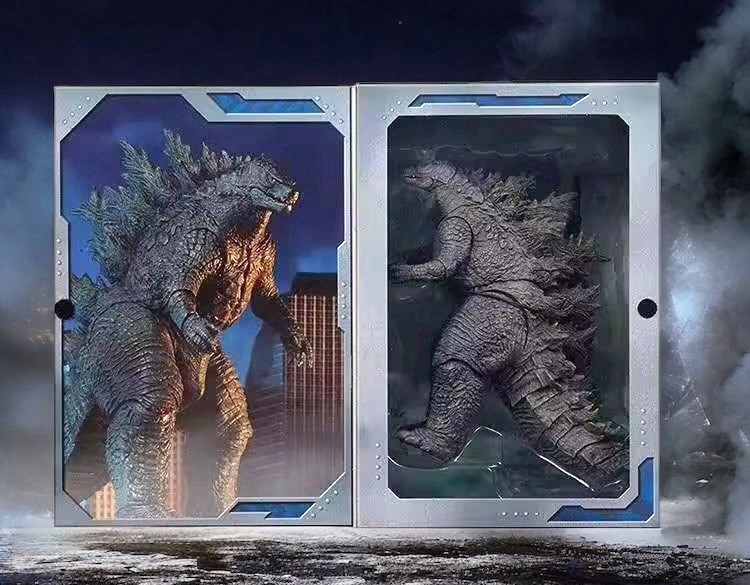 Figurine Godzilla MonsterVerse King of the Monsters avec boîte de collection premium