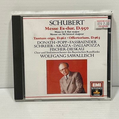 Mass in E flat major, D.950 CD