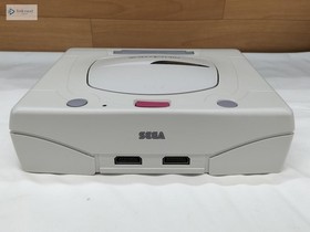 SEGA Saturn HST-3220 Console White Boxed w/ Controller & Cables