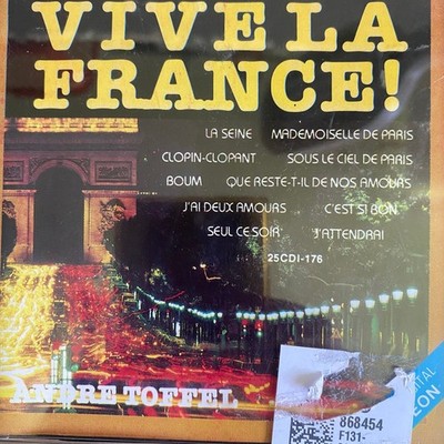 Andre Toffel   Vive La France! CD French Pop Chanson Orfeon