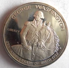 1982 UNITED STATES HALF DOLLAR - WASHINGTON - AU/UNC SILVER PROOF COIN - #M26