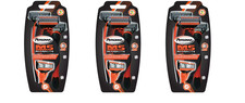 Personna M5 Magnum 5 Blade Disposable Razor with Trimmer, 3 ct 3 Pack