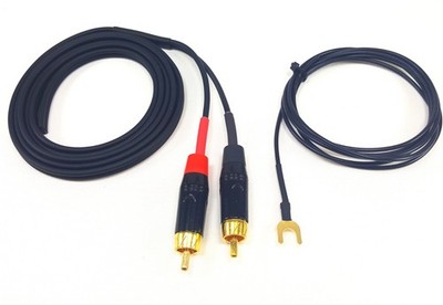 THORENS TD 124, TD 280 MK2, TD 280 MK4 Cinch Audiokabel Plattenspieler 140cm |3W