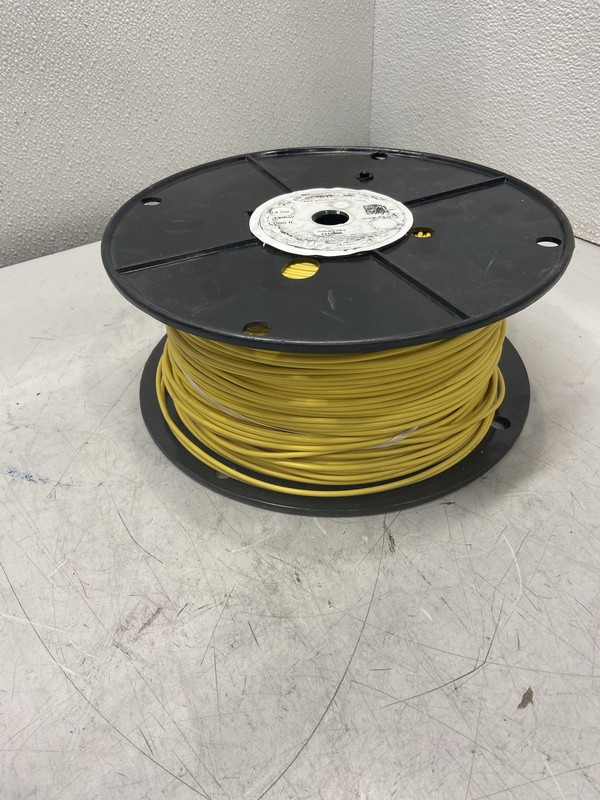 Del City Primary Wire 1000' Spool 14 AWG STR Yellow 1114006