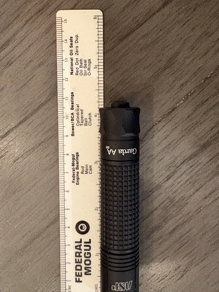 ASP Garda LED Tactical Flashlight, (1) AA Lithium Battery 2 Brightness Settings - Image 3 of 4