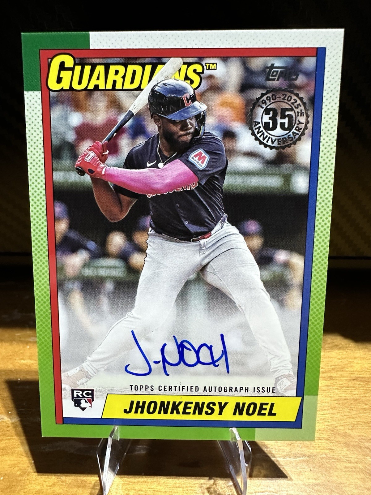 2025 Topps Series 1 - 1990 Topps Baseball Autographs Jhonkensy Noel #90A-JN 