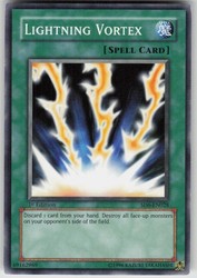 Lightning Vortex SD6-EN028 Common Structure Deck: Spellcaster's Judgment Yu-Gi-Oh