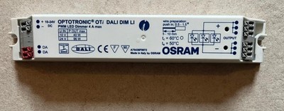 OSRAM OPTOTRONIC OTi DALI DIM LI LED-Dimmer 10 24V DC   4A max, DALI Steuerung