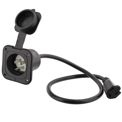 #ad Dumble Power Inlet Port Plug 125 Volt AC Port Plug 15 Amp RV Electrical Outlet $12.99
