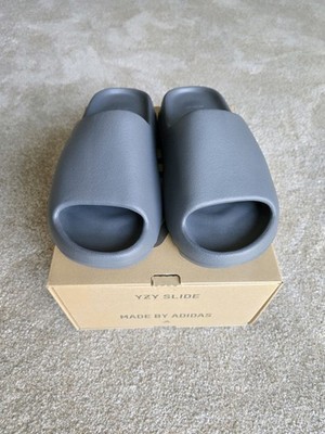Adidas Yeezy Slide Granite Dark Grey ID4132 Men's SZ 9 | eBay