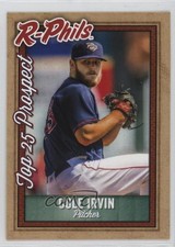 2019 Reading Fightin Phils Top 25 Prospects Team Issue Cole Irvin #12 0wd2