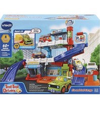 Image of VTech Toot-Toot Drivers Fix & Fuel Garage, Car Tracks Kids With Lights And Sound