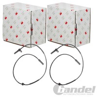 2X NK ABS-SENSOREN Hinten Passend FÜR BMW X5 X6 Links+Rechts | 291549