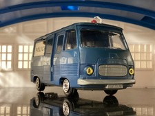 NOREV 1:43 PLASTIC DIECAST Peugeot Police Van circa 1984