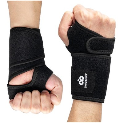 Copper-Infused Wrist Brace Duo - Pain Relief & Comfort