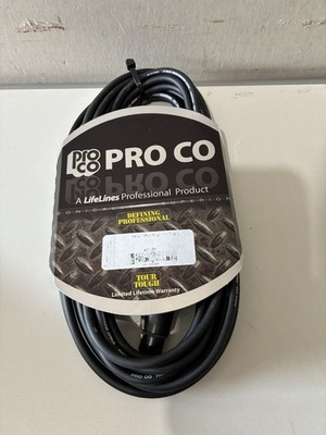 Pro Co MIC XF/xM 25ft LO-Z AQ-25 Microphone Cable 25 Feet